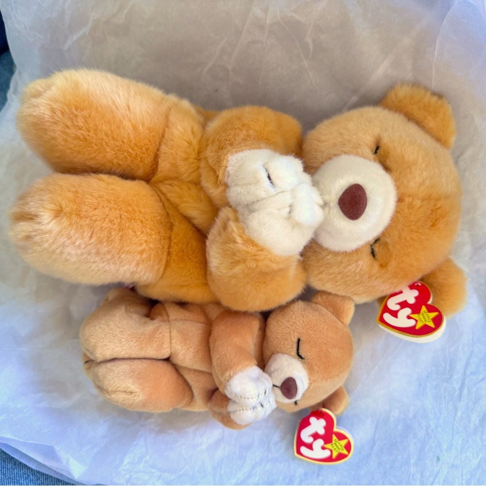 Retired Hope beanie buddy and matching baby!